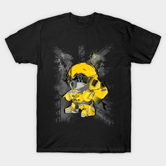 Bumblebee transformer Racer T Shirt TeePublic